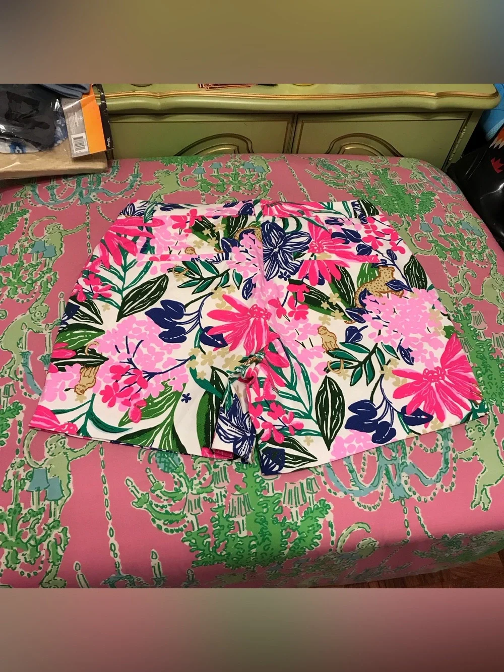Lilly Pulitzer Callahan Mid-Rise Short Multi Endless Summers Size 4